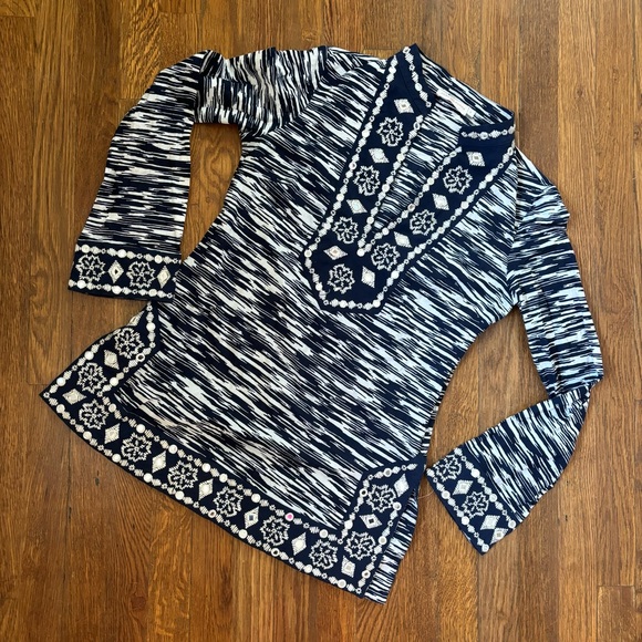 Tory Burch “Tory” Sheesha Embellished Tunic - Picture 4 of 11